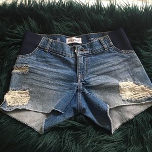 DL1961 maternity shorts